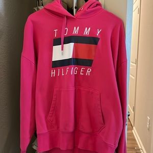 Tommy Hilfiger pink hoodie